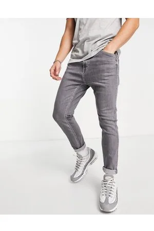 Pull&Bear Jeans basic carrot fit grigi