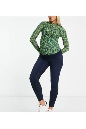 Spanx Mama - Leggings effetto jeans alla caviglia medio
