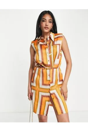River Island Vestito camicia corto