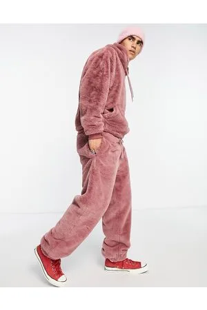 ASOS Joggers oversize in pelliccia sintetica