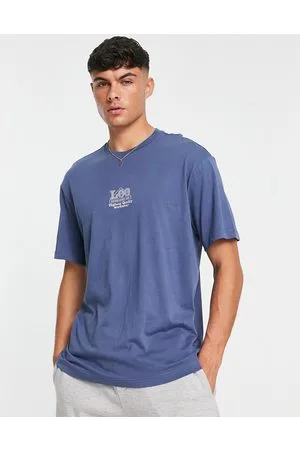 Lee T-shirt medio ampia con logo centrale
