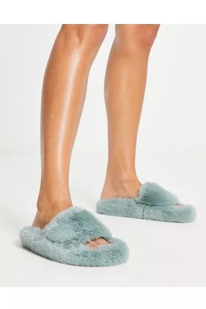 Loungeable Pantofole -azzurro super morbide