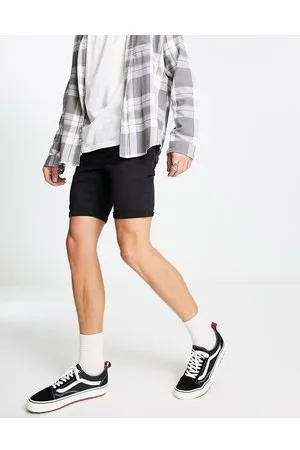 New Look Pantaloncini di jeans skinny neri