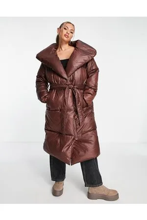 Missguided Piumino cioccolato