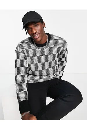 New Look Maglione comodo a scacchi