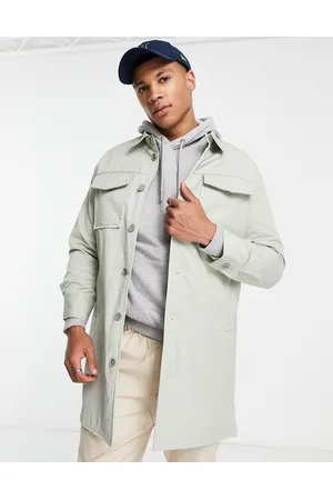 Gianni Feraud Impermeabile premium oversize con tasche applicate
