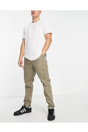 ASOS Pantaloni cargo affusolati kaki