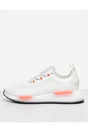 adidas NMD V3 - Sneakers bianche con dettagli arancioni