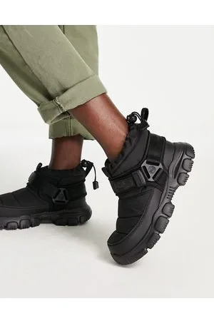 Shaka Snug Bootie AT - Stivaletti imbottiti neri in nylon idrorepellente