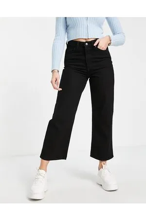 Monki Mozik - Jeans taglio corto con fondo ampio vintage