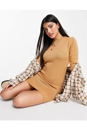 Brave Soul Vestito maglia grunge girocollo