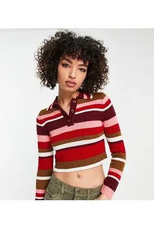 Reclaimed Polo a righe anni 
