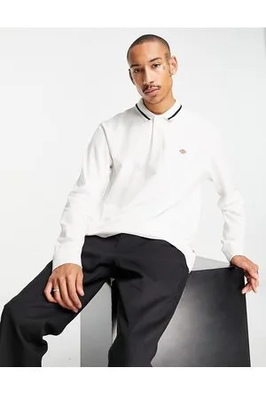 Dickies Tallasee - Polo a maniche lunghe bianca