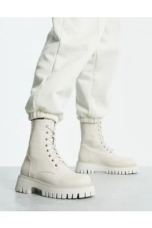 Koi Footwear Stivali beige con lacci