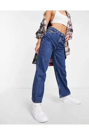 Monki Mamiko - Jeans corti a fondo ampio