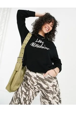 Moschino Maglione lavorato con logo