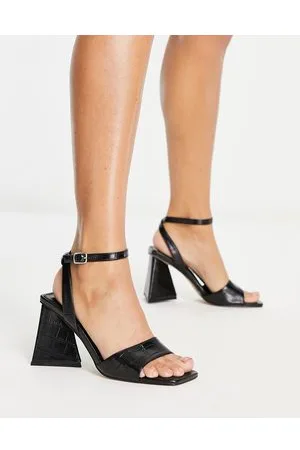 Topshop Remi - Sandali con tacco largo neri