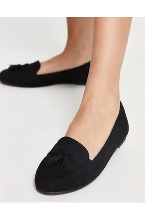 New Look Mocassini con nappe neri