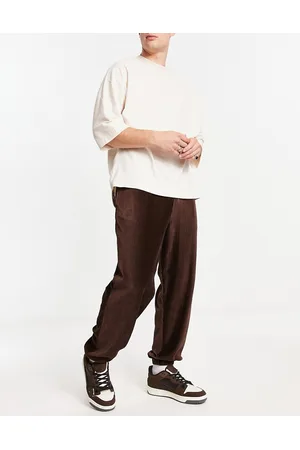 ASOS Joggers oversize in velour a coste