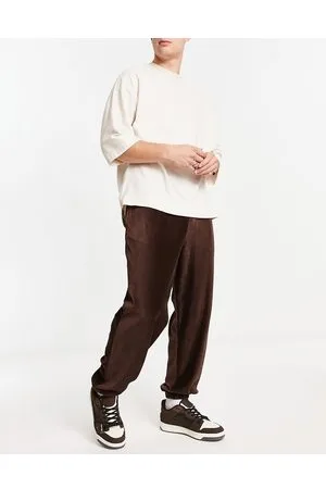 ASOS Joggers oversize in velour a coste