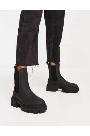 Schuh Amaya - Stivaletti al polpaccio neri con suola spessa