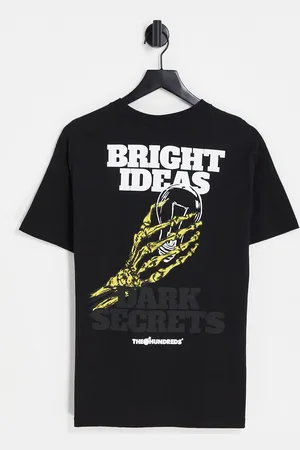 The Hundreds T-shirt nera con scritta "Bright Ideas"