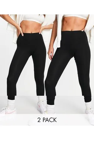 New Look Confezione da 2 leggings neri