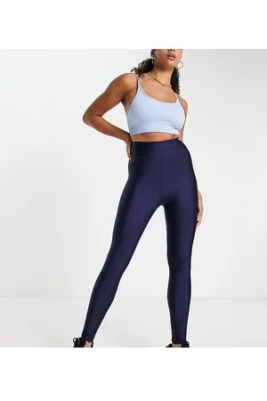 ASOS Tall - Leggings da corsa lucidi allacciati in vita