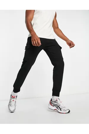 Nicce London Joggers cargo neri con logo