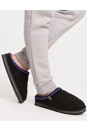 Ralph Lauren Sutton Scuff - Pantofole imbottite nere e blu