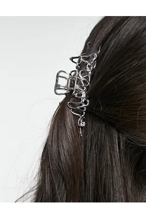 DesignB London Pinza per capelli in metallo effetto fuso color