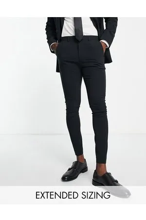 ASOS Pantaloni da abito super skinny neri