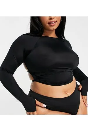 We Are We Wear Plus - Layla - Top da bagno con lacci