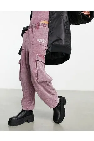 ASOS Joggers stile militare slavato con tasche