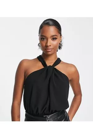 ASOS ASOS DESIGN Petite - Body con nodo sul retro