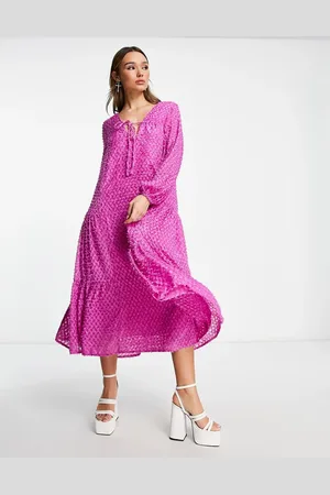 ASOS Vestito lungo a trapezio anni 