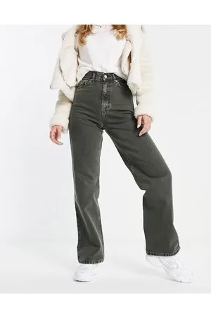 Dr Denim Echo - Jeans a gamba dritta lavaggio color timo