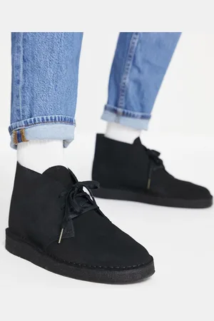 Clarks Desert boots neri scamosciati