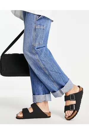 Birkenstock Arizona - Sandali bassi vegan-friendly neri