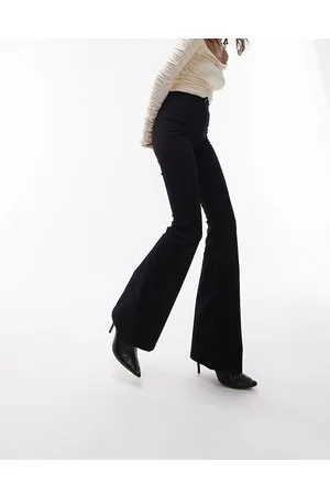 Topshop Joni - Jeans a zampa neri