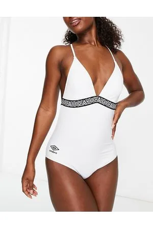 Umbro Costume da bagno con fettuccia e incrocio sul retro