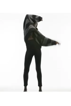 Topshop Leggings a vita alta neri