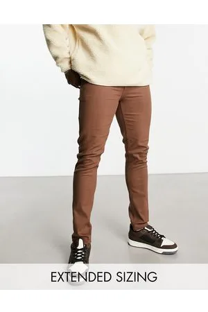 ASOS Jeans skinny marroni