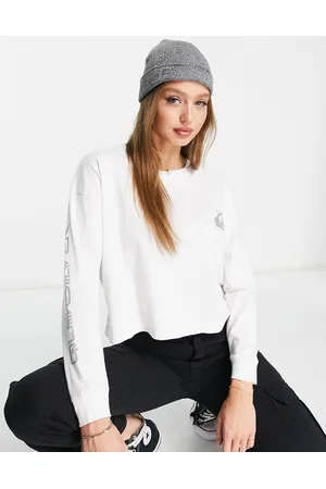 Quiksilver T-shirt oversize a maniche lunghe, colore