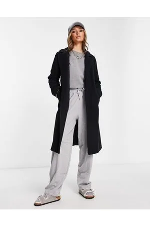 Helene Berman Cappotto classico avvolgente in misto lana di media lunghezza