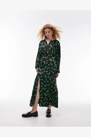 Topshop Vestito camicia a fiori con zip
