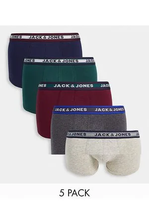 JACK & JONES Confezione da 5 boxer aderenti multi