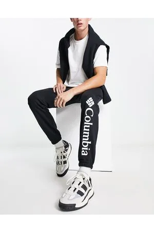 Columbia Trek - Joggers neri in pile con logo