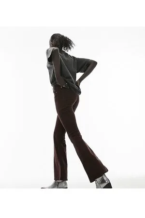 Topshop Jamie - Jeans a zampa in velluto a coste