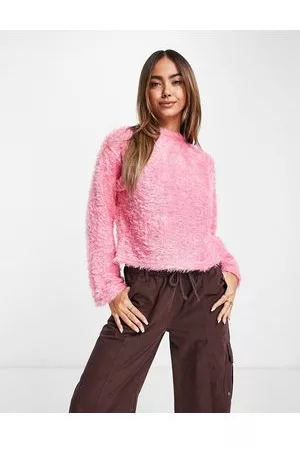 Pieces® Esclusiva - Maglione soffice con maniche svasate